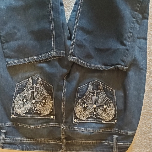 AVENUE DENIM STRAIGHT LEG SZ 18P. - Picture 6 of 6